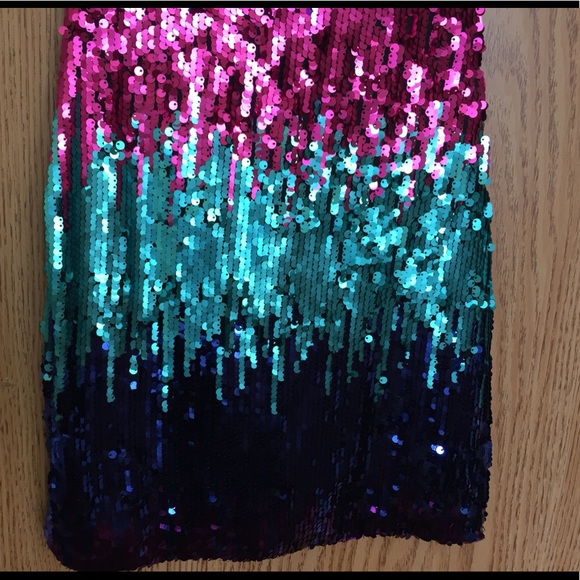 As U Wish Sequins Bling Party Dress XS Worn Once - Picture 4 of 8